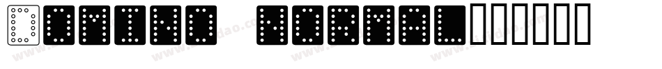 Domino normal字体转换